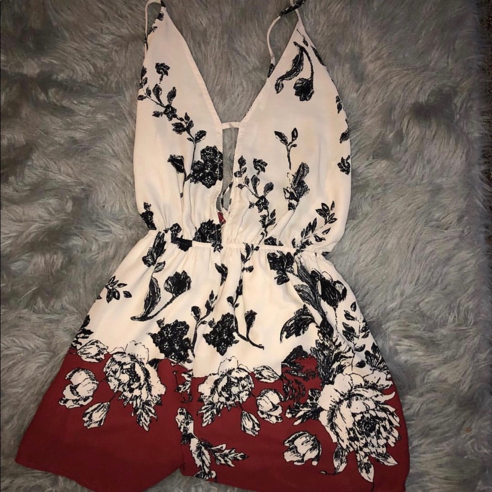 Floral Romper